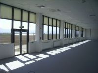 - &nbsp;Suspended glass facade Reynaers CW 50

-&nbsp; External aluminum system Reynaers CS 77

-&nbsp; Fire resistant aluminum system Reynaers CS77 - FP30 с EI 30

-&nbsp; Facade lining - Etalbond

-&nbsp; Interior aluminum doors Etem E-1000

-&nbsp; Interior WC cabin -&nbsp; laminate panels (HPL - High Pressure Laminates) from FunderMax
, 